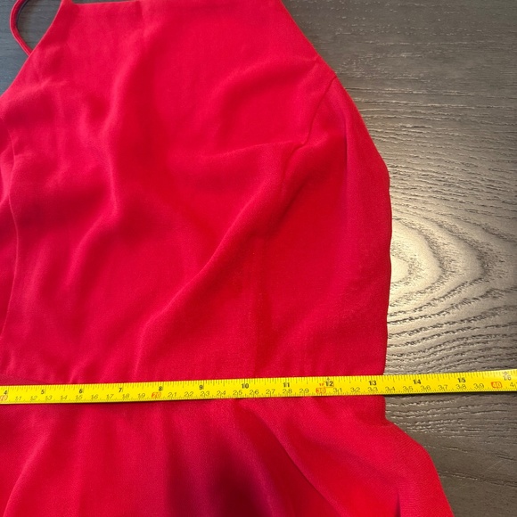 Lulu's Mythical Kind of‎ Love Backless Red Maxi Dress Size S - Picture 8 of 11